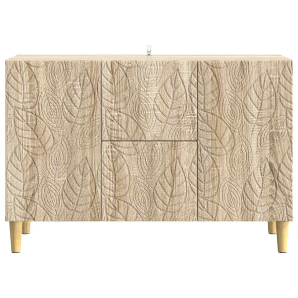 Sivupöytä Sonoma-tammi 89 x 34,5 x 60 cm Tekninen puu