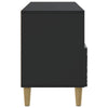 TV-kaappi 102 x 34,5 x 50 cm Musta Tekninen puu