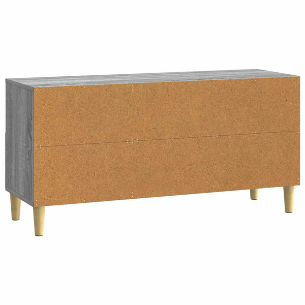 TV-kaappi 102 x 34,5 x 50 cm Harmaa Sonoma Tekninen puu
