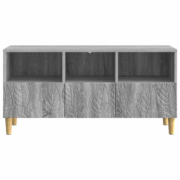 TV-kaappi 102 x 34,5 x 50 cm Harmaa Sonoma Tekninen puu