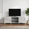 TV-kaappi 150 x 31 x 50 cm Betoninharmaa Tekninen puu