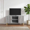 TV-kaappi 102 x 34,5 x 50 cm Harmaa Sonoma Tekninen puu