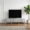 TV-kaappi 147 x 34,5 x 30 cm Harmaa Sonoma Tekninen puu