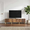 TV-kaappi 147 x 34,5 x 30 cm Vanha puu Tekninen puu