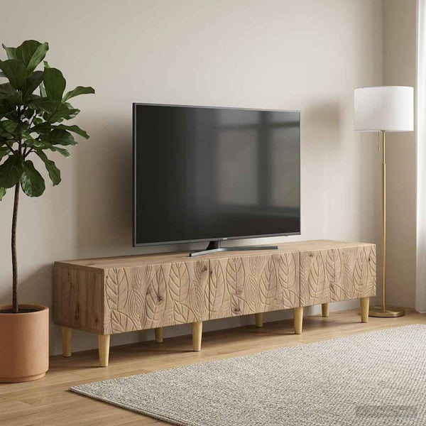 TV-kaappi 147 x 34,5 x 30 cm Artisaanitammi Tekninen puu