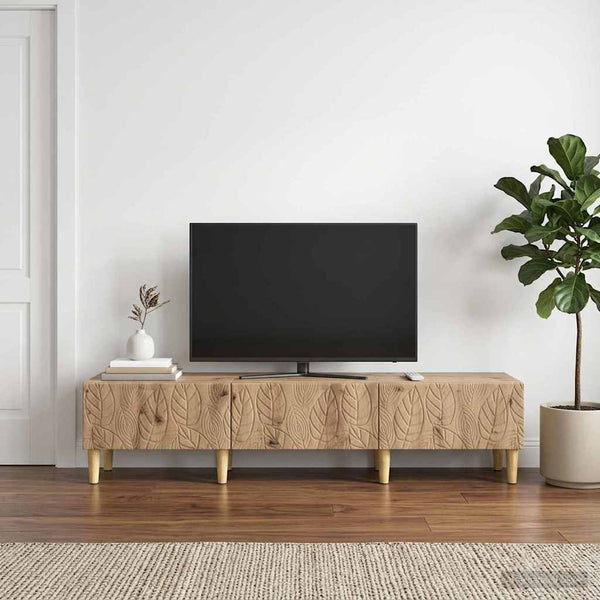 TV-kaappi 147 x 34,5 x 30 cm Artisaanitammi Tekninen puu