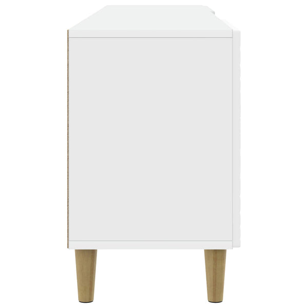 TV-kaappi 99 x 34,5 x 50 cm valkoinen Tekninen puu