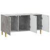 TV-kaappi 99 x 34,5 x 50 cm Betoninharmaa Tekninen puu