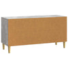 TV-kaappi 99 x 34,5 x 50 cm Betoninharmaa Tekninen puu