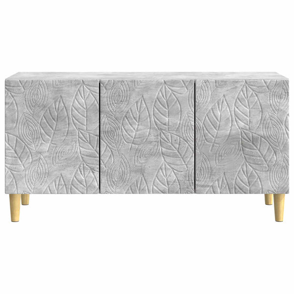 TV-kaappi 99 x 34,5 x 50 cm Betoninharmaa Tekninen puu
