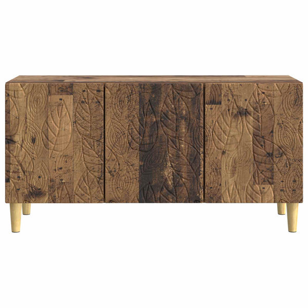 TV-kaappi 99 x 34,5 x 50 cm Vanha puu Tekninen puu