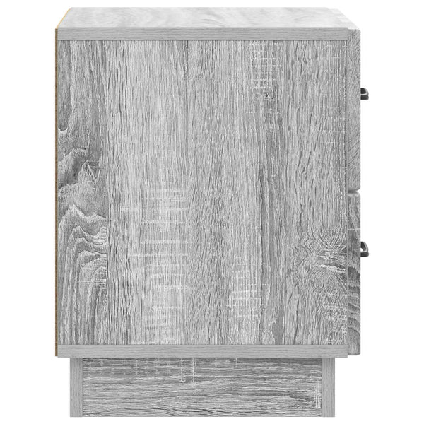 Yöpöytäkaappi Harmaa sonoma 43 x 34,5 x 44,5 cm Tekninen puu