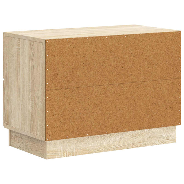 Yöpöytäkaappi Sonoma-tammi 62 x 34,5 x 44,5 cm Tekninen puu