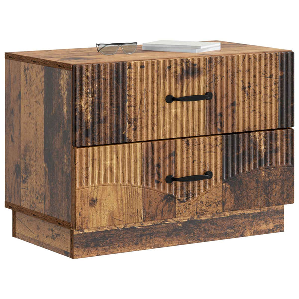 Yöpöytäkaappi Vanha puu 62 x 34,5 x 44,5 cm Tekninen puu