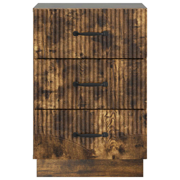 Yöpöytäkaappi Savutammi 43 x 41 x 63,5 cm Tekninen puu
