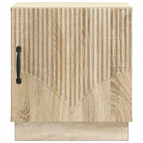 Yöpöytä 2 kpl Sonoma-tammi 43 x 34,5 x 47 cm Tekninen puu
