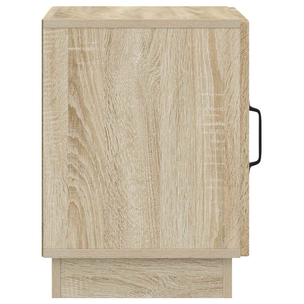 Yöpöytä 2 kpl Sonoma-tammi 43 x 34,5 x 47 cm Tekninen puu