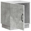 Yöpöytä 2 kpl Betonin harmaa 43 x 34,5 x 47 cm Tekninen puu