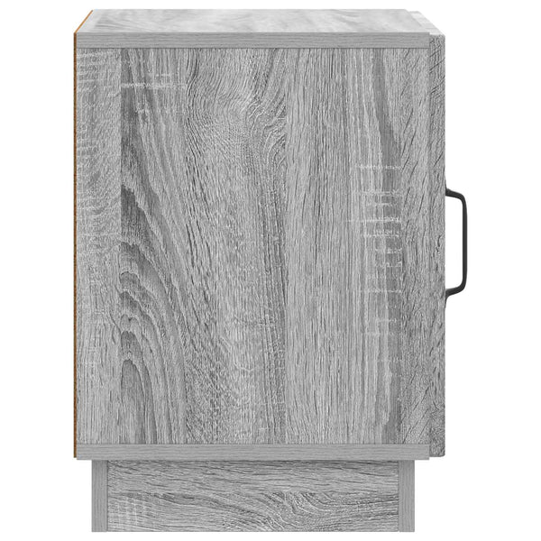Yöpöytä 2 kpl Harmaa Sonoma 43 x 34,5 x 47 cm Tekninen puu