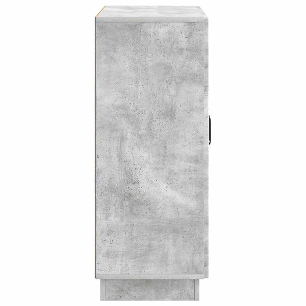 Sivupöytä Betoninharmaa 66 x 34,5 x 87 cm Tekninen puu