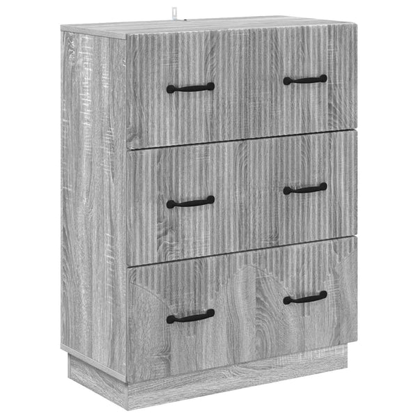 Laatikkokaappi Harmaa sonoma 66 x 34,5 x 87 cm Tekninen puu