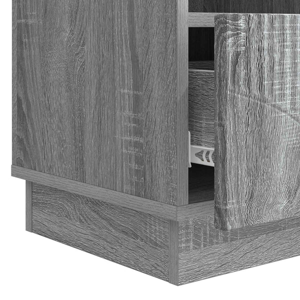 TV-kaappi Harmaa sonoma 102 x 34,5 x 47 cm Tekninen puu