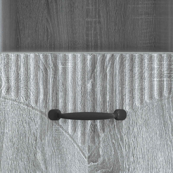 TV-kaappi Harmaa sonoma 102 x 34,5 x 47 cm Tekninen puu