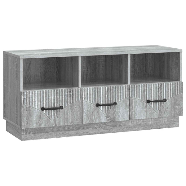 TV-kaappi Harmaa sonoma 102 x 34,5 x 47 cm Tekninen puu