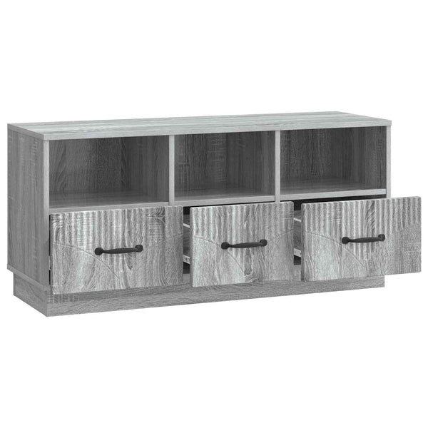 TV-kaappi Harmaa sonoma 102 x 34,5 x 47 cm Tekninen puu