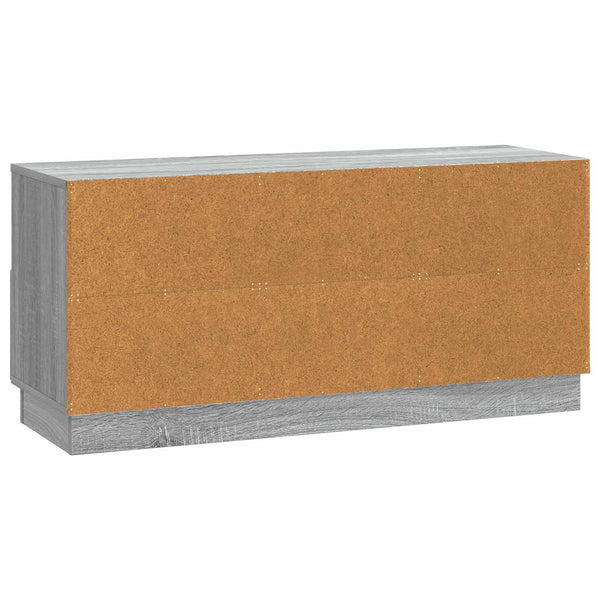 TV-kaappi Harmaa sonoma 102 x 34,5 x 47 cm Tekninen puu