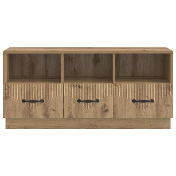 TV-kaappi 102 x 34,5 x 47 cm Artisaanitammi Tekninen puu