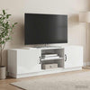 TV-kaappi valkoinen 150 x 31 x 47 cm Tekninen puu