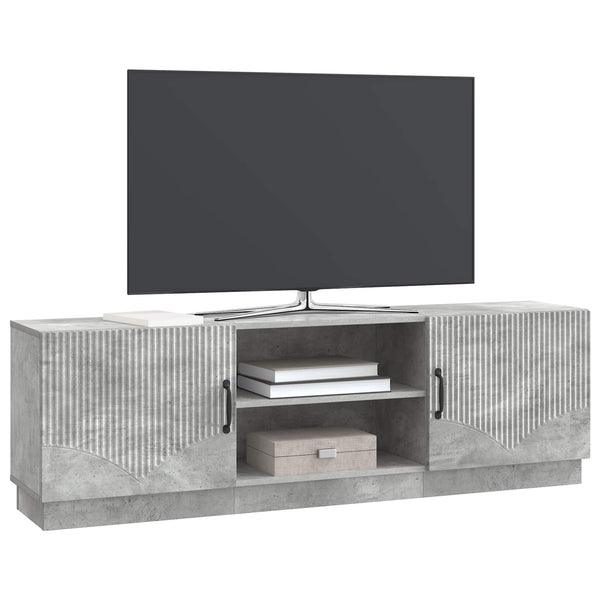 TV-kaappi Betoninharmaa 150 x 31 x 47 cm Tekninen puu