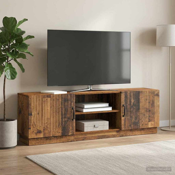 TV-kaappi Vanha puu 150 x 31 x 47 cm Tekninen puu