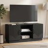 TV-kaappi 102 x 34,5 x 47 cm Musta Tekninen puu