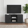 TV-kaappi 102 x 34,5 x 47 cm Musta Tekninen puu