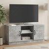 TV-kaappi 102 x 34,5 x 47 cm Betoninharmaa Tekninen puu