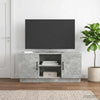 TV-kaappi 102 x 34,5 x 47 cm Betoninharmaa Tekninen puu