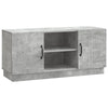 TV-kaappi 102 x 34,5 x 47 cm Betoninharmaa Tekninen puu