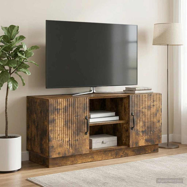TV-kaappi 102 x 34,5 x 47 cm Savutammi Tekninen puu