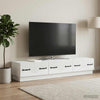 TV-kaappi valkoinen 147 x 34,5 x 27 cm Tekninen puu