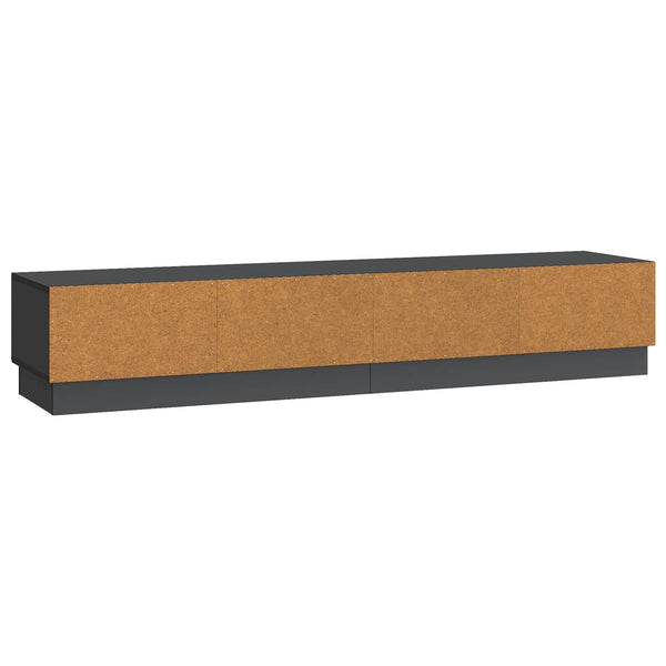 TV-kaappi laatikon kanssa Musta 147 x 34,5 x 27 cm Tekninen puu