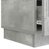 TV-kaappi Betoninharmaa 147 x 34,5 x 27 cm Tekninen puu