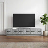 TV-kaappi Harmaa sonoma 147 x 34,5 x 27 cm Tekninen puu