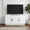 TV-kaappi valkoinen 99 x 34,5 x 47 cm Tekninen puu