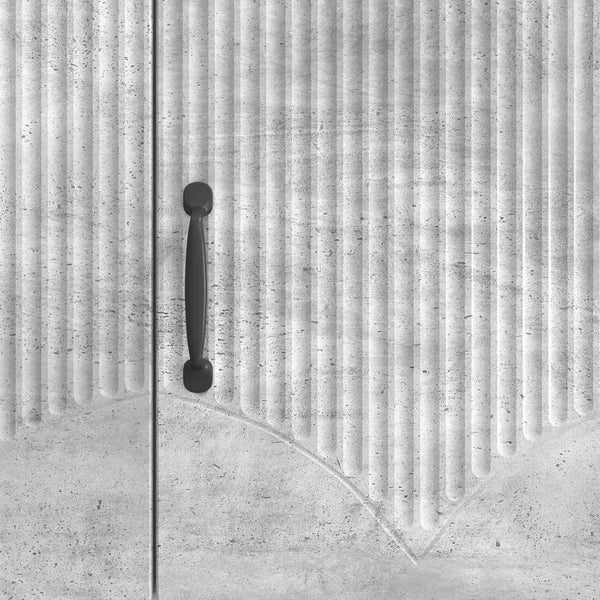 TV-kaappi Betoninharmaa 99 x 34,5 x 47 cm Tekninen puu