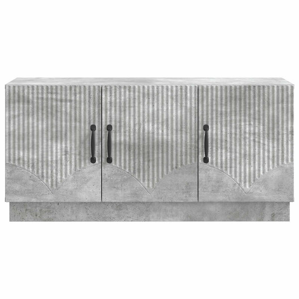 TV-kaappi Betoninharmaa 99 x 34,5 x 47 cm Tekninen puu