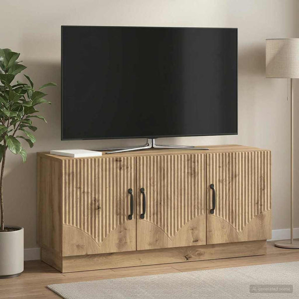 TV-kaappi 99 x 34,5 x 47 cm Artisaanitammi Tekninen puu
