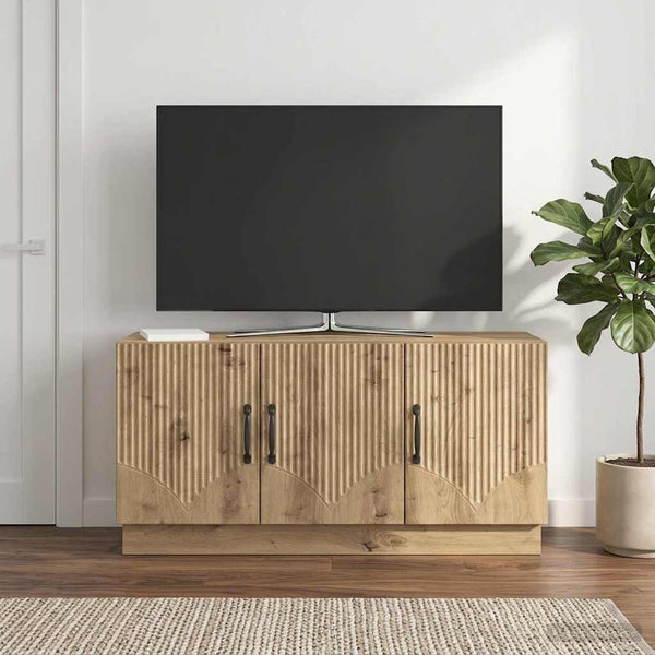 TV-kaappi 99 x 34,5 x 47 cm Artisaanitammi Tekninen puu