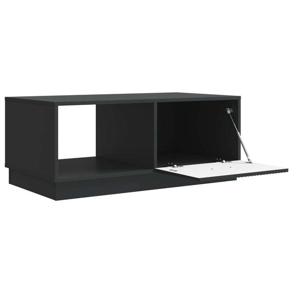 Sohvapöytä Musta 90 x 50 x 37 cm Tekninen puu
